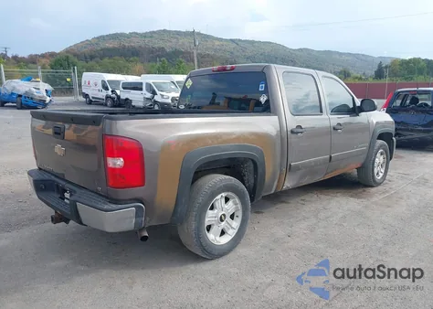 2008 Chevrolet Silverado 1500 Lt1 из США, поврежденный, VIN 2GCEK13J681327626
